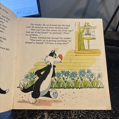 VINTAGE Tweety Sylvester Birds of a Feather ALL LOONEY TUNES Childrens Book