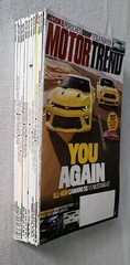 Motor Trend Magazine 2015 Full Year Lot Set Of 12 Good Condition
