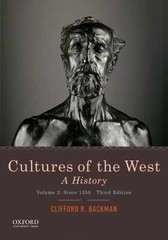 Cultures of the West: A – Paperback, by Backman Clifford R. – Acceptable v
