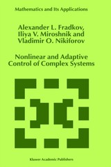 Fradkov – Nonlinear and Adaptive Control of Complex Systems – New hard – X555z