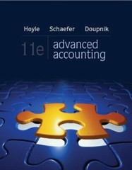 Advanced Accounting by Joe Ben Hoyle