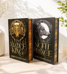The Wolf King + The Night Prince By Lauren Palphreyman Special Edition Hardbacks