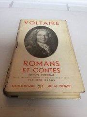 VOLTAIRE (1694-1778) Romans et Contes / Voltaire 1940 Edition Worn DJ Slipcase