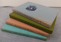 CS Lewis Narnia Book Lot/4 Early or 1st editions HC/DJ 1960s 1 4 5 7 Vintage