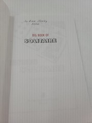 Card Games for One & Big Book Of Solitaire, Mint