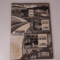 Rand McNally Road Atlas United States Canada Mexico 1986 Millers Mutual
