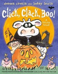Click Clack, Boo! A Tricky Treat Doreen Cronin & Betsy Cronin HC Halloween Book