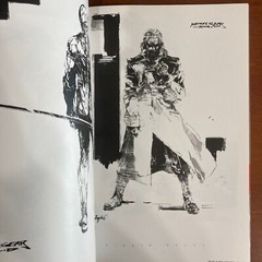 THE ART OF METAL GEAR SOLID Yoji Shinkawa Art Book Illustration