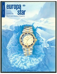 Europa Star Watch Magazine USA/Canada 1993 Gucci Watches W2B