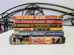 Lot Of 11 Very Vintage Sci-fi Books. Good Legible Reading. Issac Asimov