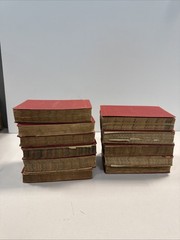 Lot of 11 Vintage Baedeker Travel Guides (1894 – 1913)