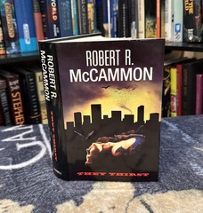 They Thirst – Robert McCammon (1990, Hardcover) UK First Edition/Print, VG