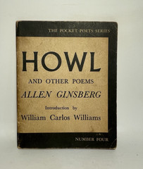 3rd Printing Howl Allen Ginsberg 1957 Beat Poetry Queer Gay SCARCE City Lights