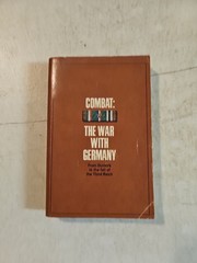 Combat WW II :War With Germany World War 2 by Don Congdon 1966 Dell Paperback