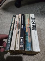 Vintage War Novels Lot of 6 Paperbacks – Various Titles