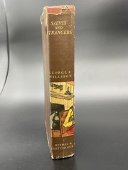 Saints and Strangers George F Willison 1945 1st Edition Mayflower Pilgrims DJ HC