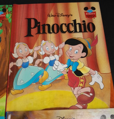 6 Walt Disney Wonderful World Of Reading Book Lot Pinocchio Cinderella Dumbo Poo
