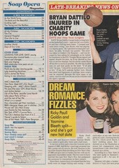 Soap Opera Magazine April 2, 1996 CHRISTIE CLARK-MARJ DUSAY-JENNIFER LOVE HEWITT