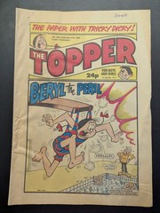 Topper Comic No 1822, January 2nd 1988, Beryl the Peril, D.C. Thomson