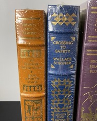 FRANKLIN LIBRARY Book Lot of 4 Signed First Leather Bound Books New SEALED