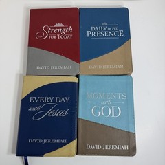 David Jeremiah Leather Turning Point Books Lot Strength for Today Daily in His