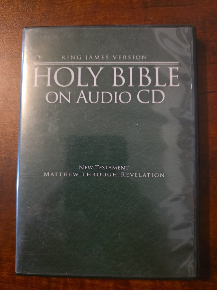 Shelf00C Audiobook~ holy Bible -King James version-new testament