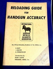 RELOADING GUIDE for HANDGUN ACCURACY