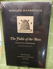 The Fable of the Bees or Private Vices, Publick Benefits, Volume Two, Mandeville