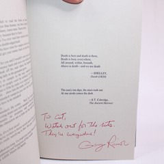 Signed Less Than Human By Gary Raisor First Edition Limited Signed First OCP Ed