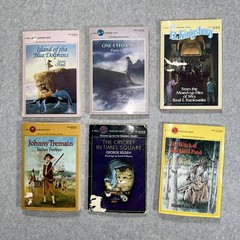 Lot of (6) Vintage A Dell Yearling Book Paperback Books – Johnny Tremain