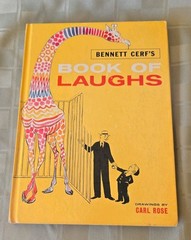 Book of Laughs Bennett Cerf Carl Rose 1959 HC 1st Beginner Books Children Humor