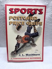 Sports Postcard Price Guide J L Mashburn Collector Reference Guide Book Used