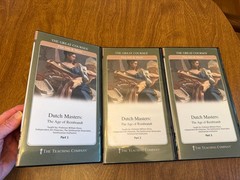 The Great Courses:Fine Art & Music-Renaissance, Dutch Masters, Museums w/DVDs