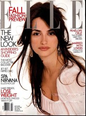 ELLE magazine July 2002 Penélope Cruz Amy Carlson Third Watch Fendi Ostrik Bag