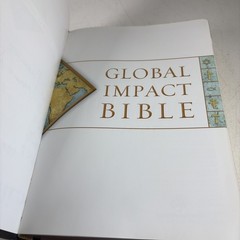The Museum Of The Bible Grand Opening Commemorative Bible Black Leather Cover