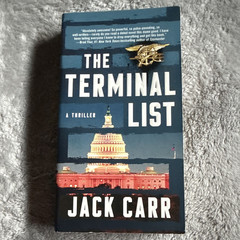 The Terminal List by Jack Carr Paperback Thriller Fiction Novel
