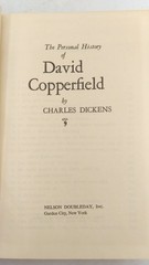 The Personal History of David Copperfield Charles Dickens Hardcover