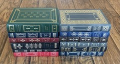Lot of 12 Franklin Library Hardcover Books — Faux Leather — See Description