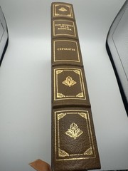 1979 FRANKLIN LIBRARY LEATHER GILT EDGED DON QUIXOTE DE LA MANCHA CERVANTES