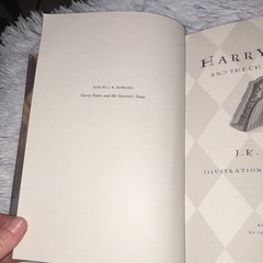 J.K. Rowling Harry Potter Chamber of Secrets HC 1999 Illus Mary GrandPré 1st