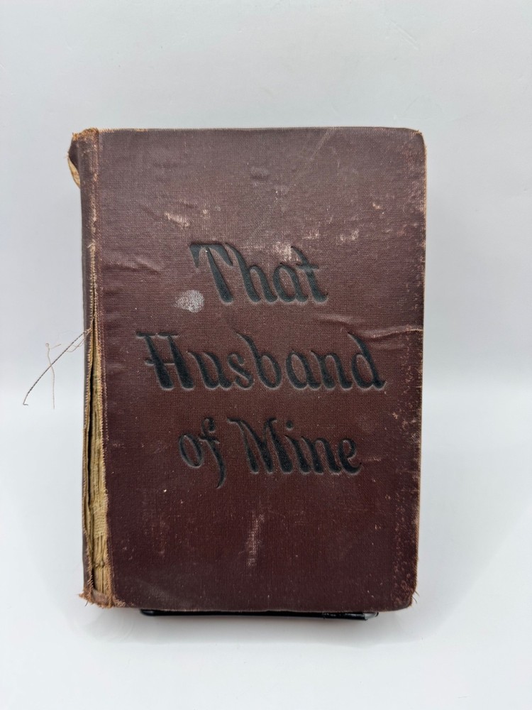 That Husband of Mine Mary Andrews Denison 1877 Antique HC Book