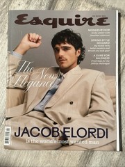 ESQUIRE Magazine JACOB ELORDI Most Wanted Man Mar Apr 2026 The New ELEGANCE
