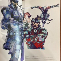 THE ART OF METAL GEAR SOLID Yoji Shinkawa Art Book Illustration