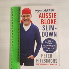 The Great Aussie Bloke Slim-Down by Peter FitzSimons Paperback Book