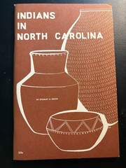 Indians in North Carolina Stanley A South 1976 Native American History Vintage