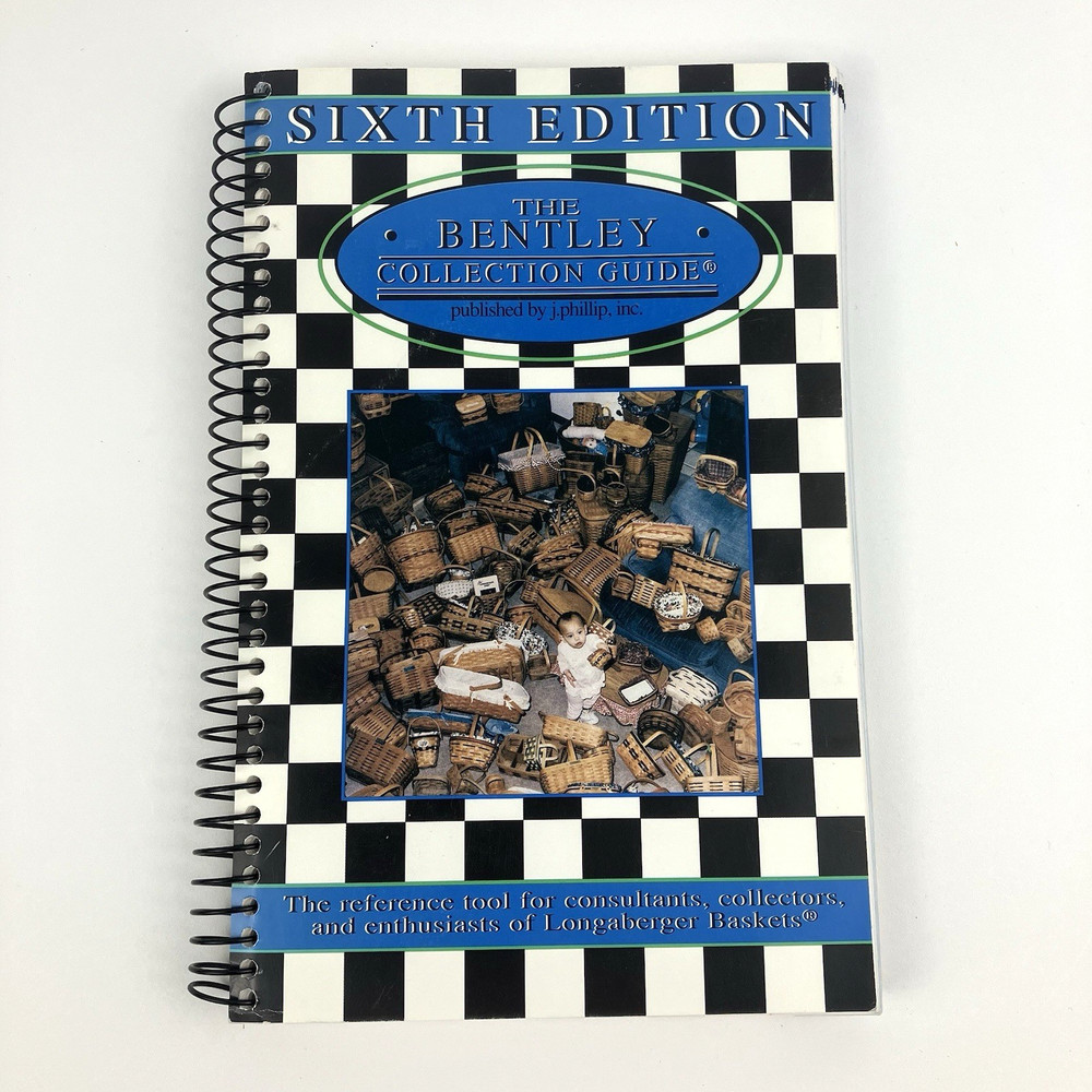 Longaberger Bentley Collection Inventory Guide Book 6th Edition | 1998-1999
