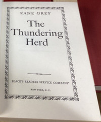 Zane Grey Hardcover Books Choose from Menu Walter J Black Publisher Vintage