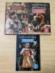 Lot 3 Nature Craft Series Brooke Davis Vol. 3-5 3 4 5 Set HC VG Your Wild Books