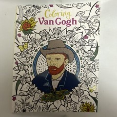 Van Gogh Adult Coloring Book Van Gogh Museum Amsterdam Insight 58 Pages New