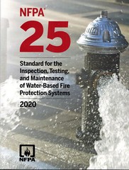 NFPA 25 Standard for the Inspection, Testing, Maintenance Water Based Fire 2020